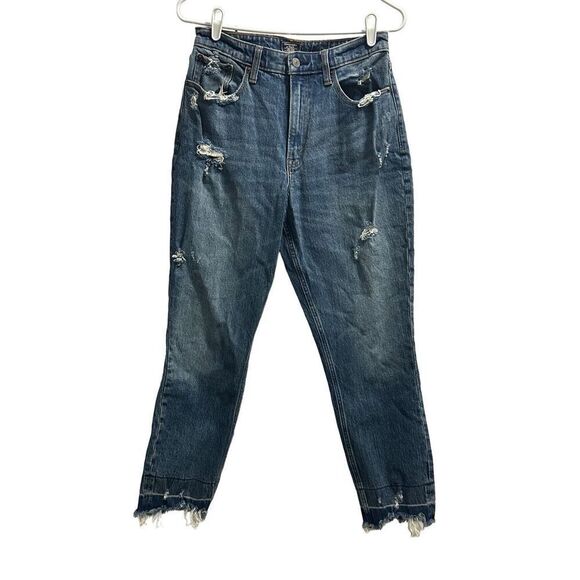 Women’s Abercrombie & Fitch High Rise Mom Jeans Sz.6 - Picture 1 of 11